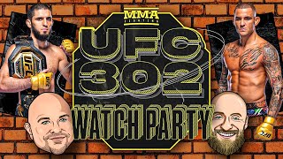 UFC 302 Makhachev vs Poirier LIVE Stream  Main Card Watch Party  MMA Fighting [upl. by Remmos578]