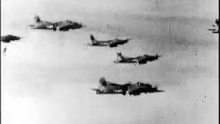 8th Air Force First Air Division Bombing Highlights over Germany 19441945 [upl. by Lamdin]