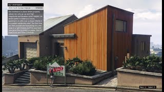 GTA 5 Online Stilt Apartment 2044 North Conker Avenue  Exterior tour [upl. by Ocicnarf]