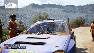 EASportsWRC  moments  Amfissa  SUBARU Impreza 2001 [upl. by Junko]