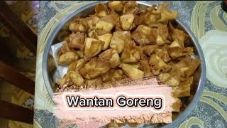 Buat wantan goreng kegemaran anakanak [upl. by Lenneuq]