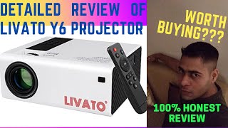 detailed review of livato y6 projector [upl. by Beata]