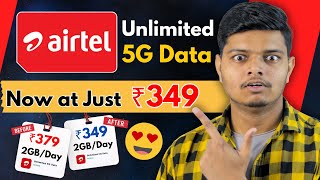 I Cracked the Code to Get Unlimited 5G Data on Airtel 349 Plan [upl. by Xirdnek]