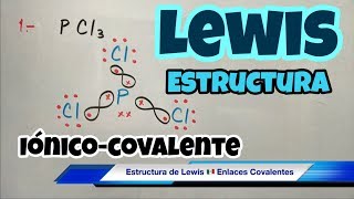 Estructura de LEWIS paso a paso Enlace Covalente y Iónico [upl. by Anaehs]