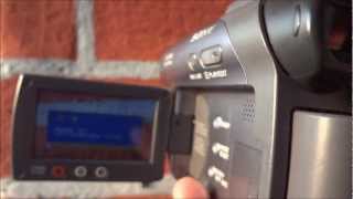 Sony Camcorder DCR DVD755wmv [upl. by Rebma]