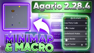 AGARIO MOD MENU IOS 2284 TUTORIAL NO JAILBREAK NO SCARLET NO PC  AGARIO MACRO IOS AGARIO MOBILE [upl. by Lawford]