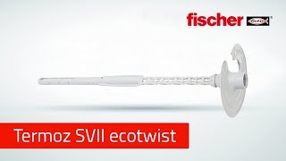 Isolatiebevestiging fischer Termoz SVII ecotwist [upl. by Yraeg]