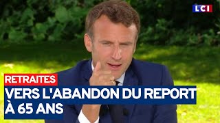 Retraites  vers labandon du report à 65 ans [upl. by Asiaj]