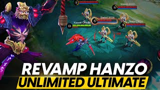 HANZOS SECRET REVAMP  UNLIMITED ULTIMATE MADNESS [upl. by Lauro]