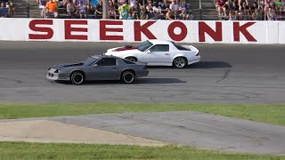 Spectator Drags Single Elimination Seekonk Speedway 7823 [upl. by Ellehcal]