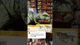 Jurassic World Dominion Giganotosaurus jurassicworld matteljurassicworld toys collection [upl. by Madalena777]