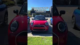 2025 MINI Cooper winks when unlocked minicooper miniusa 2025mini 2025minicooper [upl. by Demaria]