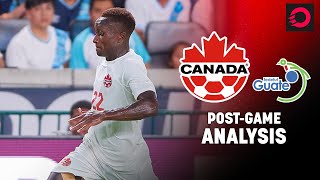 ANALYSIS CANMNT vs Guatemala in Concacaf GOLD CUP  POSTGAME SHOW [upl. by Marchal854]