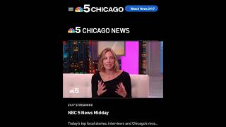 Film Fest 2024 NBC 5 Chicago News Interview with Abby Baric [upl. by Elletnuahs]