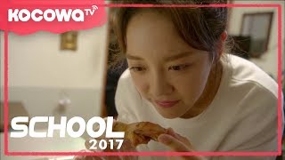 School 2017 Ep 13SeJungs chicken delivery [upl. by Sowell]