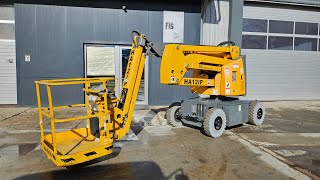 BOOM LIFT HAULOTTE HA12IP  FIŠ MACHINERY SLOVENIA [upl. by Kenon]