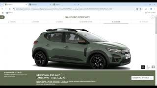 Configurazione DACIA SANDERO Stepway 2024 Quale Versione Scegliere [upl. by Uchish]