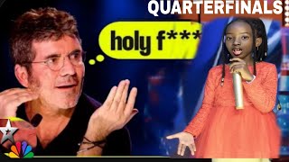 Neilla sings A BEAUTIFUL Rendition of quotOne day at a timequot by Lynda Randle  Quarterfinals  AGT 2024 [upl. by Herta200]