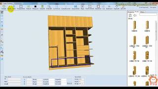 Nesting software cabinet and closet designing software Haisense [upl. by Azelea]