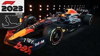 F1 2023 SPA MAX VERSTAPPEN EYE VIEW HOTLAP  SETUP [upl. by Johiah]