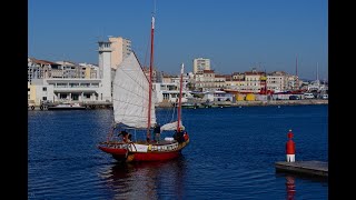 La Jonque Cybèle au chantier de la Plagette à Sète [upl. by Goodrow837]