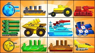 ALL SERIES MEGA BOSS vs MEGA TANK  Cartoons about tankNina tank cartoon [upl. by Eened]