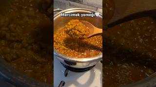 Mercimek Yemeği yemektarifleri tarif food recipe [upl. by Lahsram]