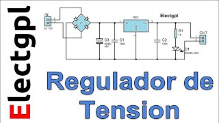 Como hacer un regulador de tension lm317 y 7805  regulador de voltaje [upl. by Jesher]