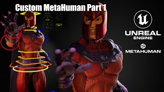 Create a Custom MetaHuman without buying any addons Part 1 [upl. by Odnomra363]