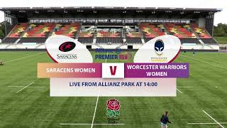 Saracens Women Vs Worcester Warriors Women Live [upl. by Anilatak]