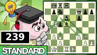 Standard Chess 239 IM Bartholomew vs Neverness Petroff Defense [upl. by Mehs]