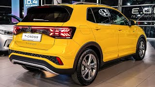 NEW Volkswagen TCross Facelift 2024  Interior and Exterior Walkaround [upl. by Sadie]