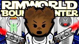 Bobby the Mandalorian Comes in Guns Blazing  Rimworld Bounty Hunter 12 [upl. by Jonina]