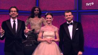 Conchita Wurst wins Eurovision Song Contest 2014 fullHD [upl. by Alletsyrc871]