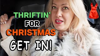 Thrifting for Christmas Got Let Down Xmas Decor Holiday Dresses Deals [upl. by Russi]