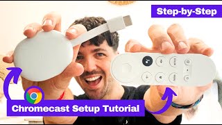 How To Setup Google Chromecast in 2024 [upl. by Atiuqat]