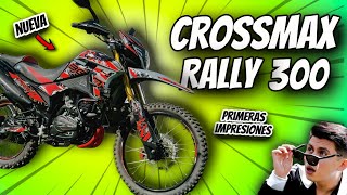 La nueva moto de Vento  Crossmax 300 Rally [upl. by Elleuqram]