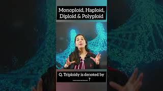 Monoploid Haploid Diploid and Polyploid By Pratibha Maam polyploidy monoploid plantbreeding [upl. by Haggi]