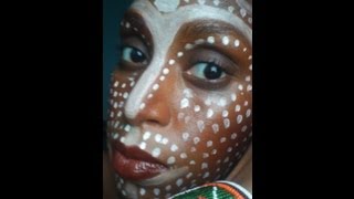 International Year for People of African Descent Inspired Makeup [upl. by Anesusa]