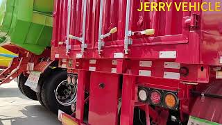 Fully suspension Side wall trailer with 3 axle  Drop Side Trailer for sale [upl. by Ginger]