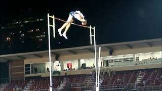 Jason Colwick  Pole Vault  550m 560m 570m  2009 NCAA Championships [upl. by Trebor]