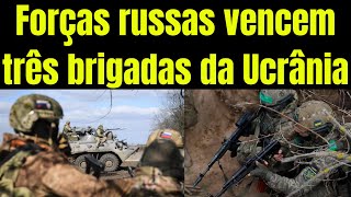 Forças russas vencem três brigadas da Ucrânia  A indiferença de Kiev com seus soldados [upl. by Gersham171]