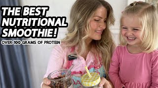 How to make the BEST nutritional smoothie [upl. by Soigroeg]