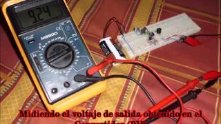 Proyecto de Electrónica Convertidor DC  DC experimental 3V a 9V Prof Jhonny Dávila [upl. by Geralda]