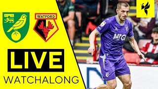 Norwich City VS Watford  LIVE WATCHALONG [upl. by Gherardi405]