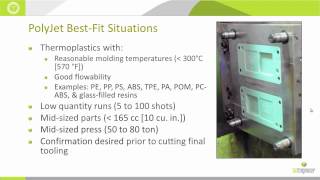 Stratasys  3D Printing 201 Injection Molding [upl. by Pfister]