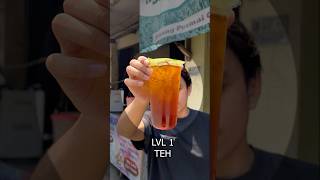 3 Level Teh tea food star review fyp shorts [upl. by Hildegarde]