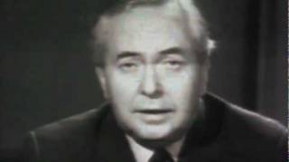 Harold Wilson talking about devaluation of the pound in your pocket [upl. by Aynotahs818]