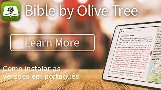 The Olive Tree Bible  Instalando versões em português [upl. by Yengac564]