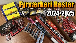 Mine Fyrværkeri Rester 2425 [upl. by Strohben]